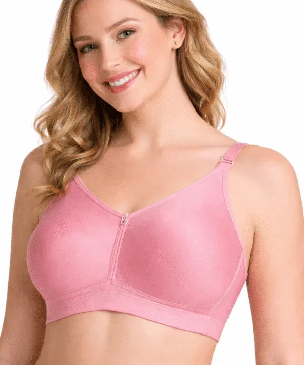 TRYLO Riza T-FIT Non-Padded,Non-Wired,Full Coverage,Seamless 100% Cotton Feel Fabric Bra Available in Multicolor